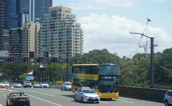Sydney Buses MAN ND323F Gemilang Eco doubledecker B-Line 2870
